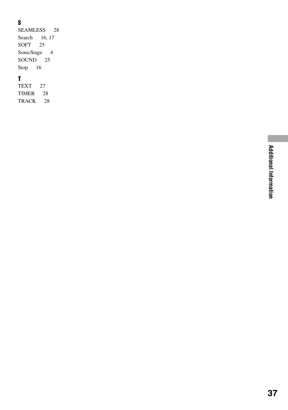 Sony NE720LS User Manual | Page 37 / 39