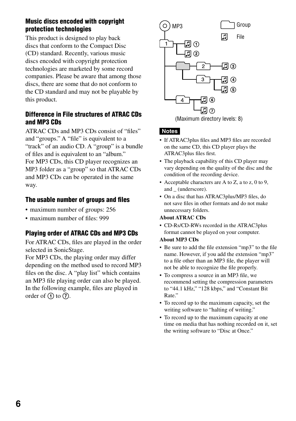 Sony NE720LS User Manual | Page 6 / 39