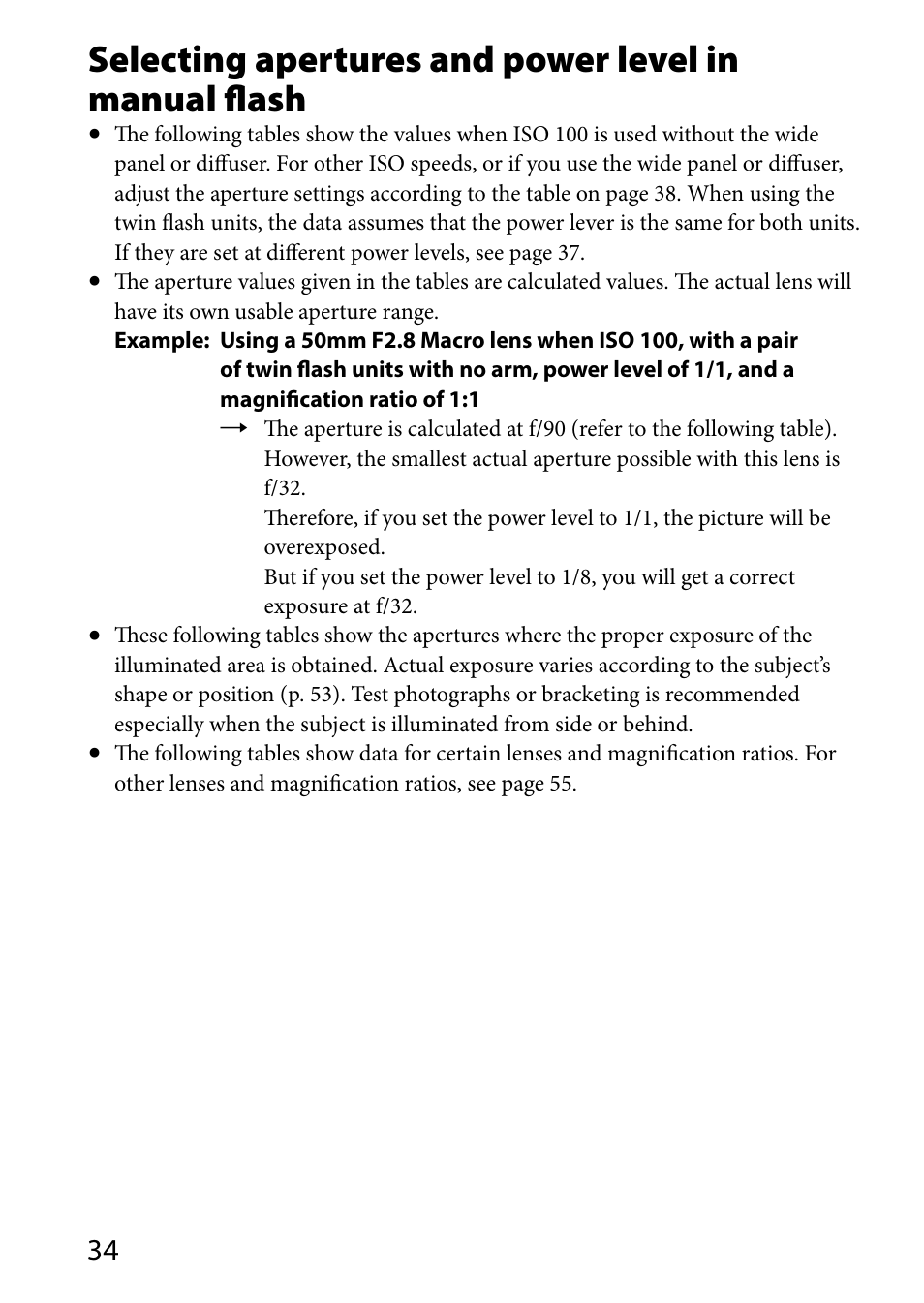 Sony HVL-MT24AM User Manual | Page 34 / 295