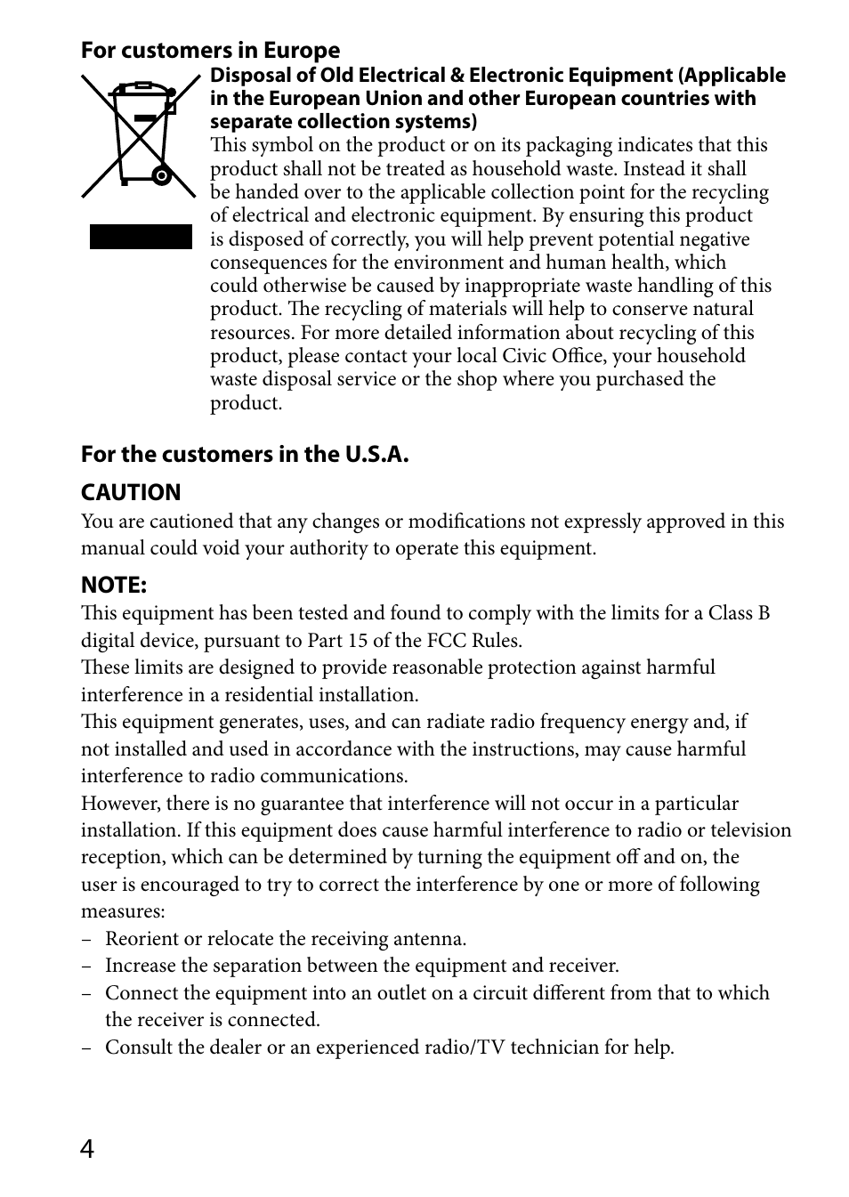 Sony HVL-MT24AM User Manual | Page 4 / 295