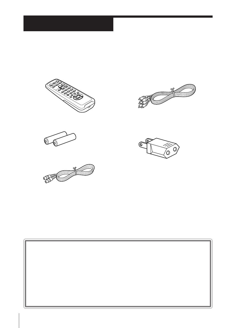 Unpacking, Checking your model name, Step 1 | Sony PS User Manual | Page 4 / 28