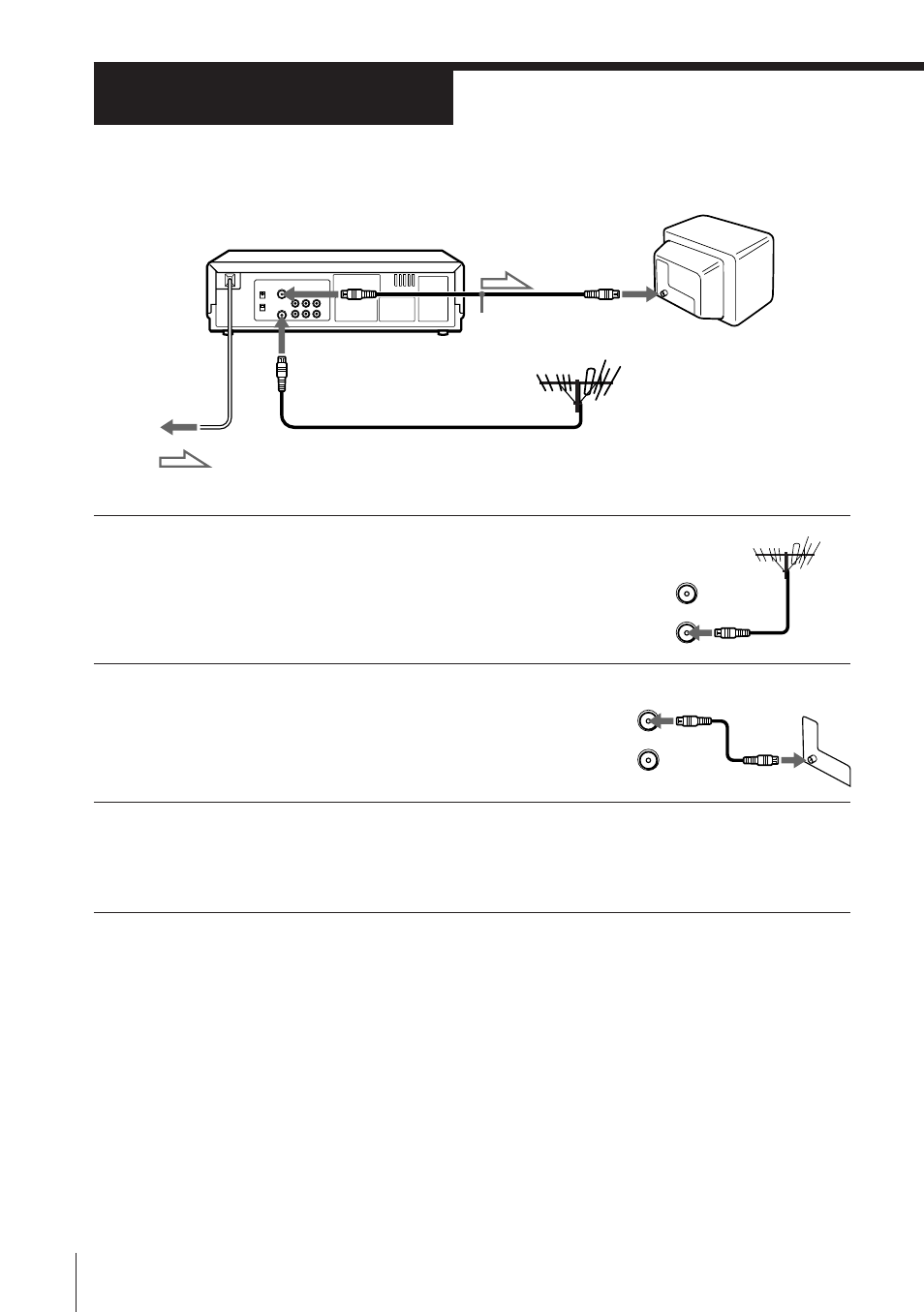 Connecting the unit, Step 3 | Sony PS User Manual | Page 6 / 28