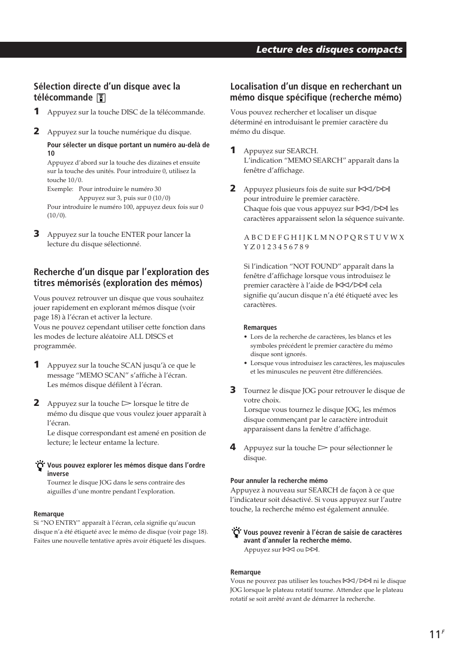 Sony CDP-CX153 User Manual | Page 34 / 93