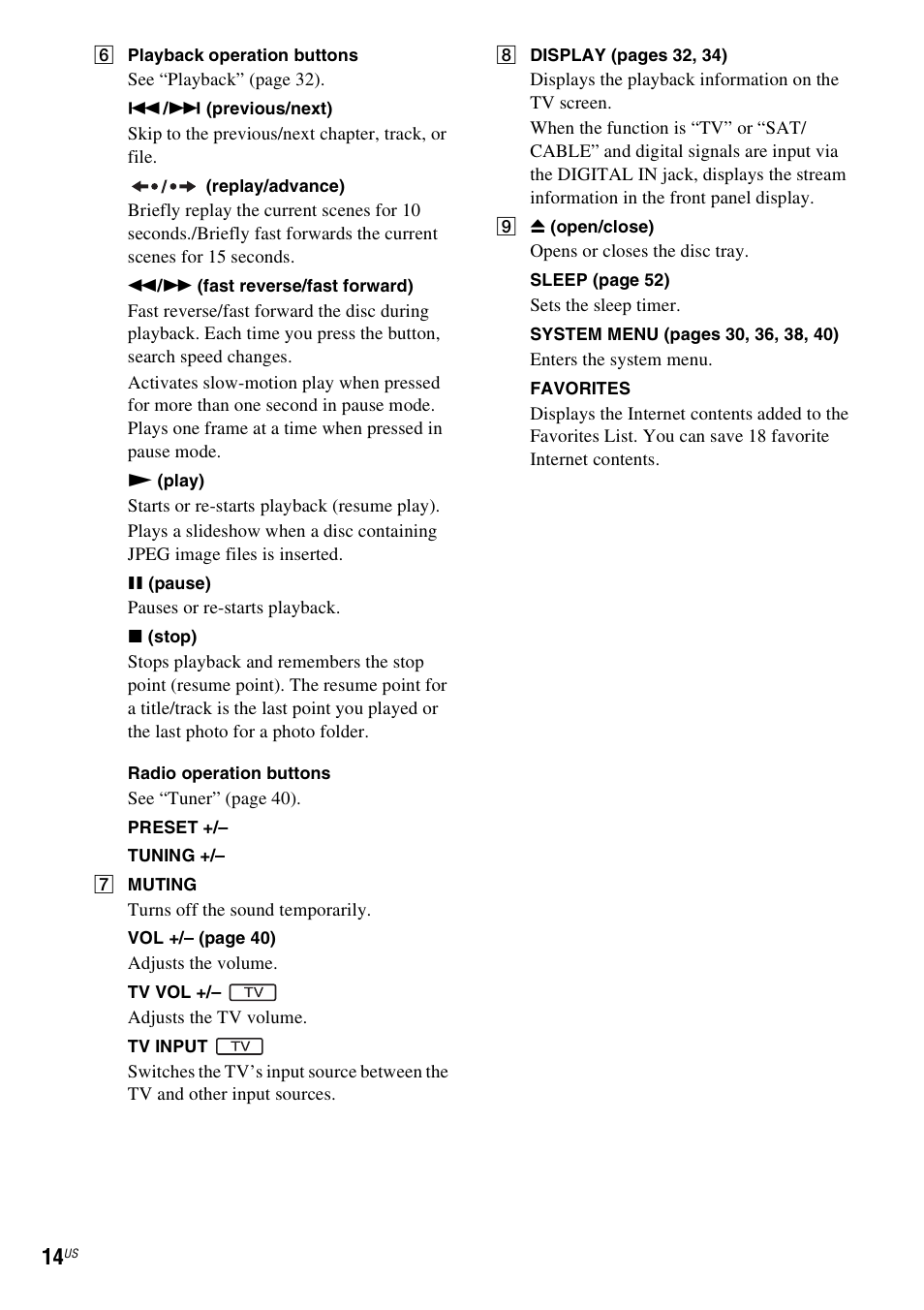 Sony 4-178-243-1 User Manual | Page 14 / 79