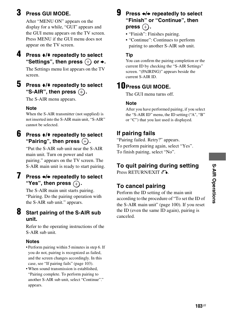 Sony STR-DN1000 User Manual | Page 103 / 136