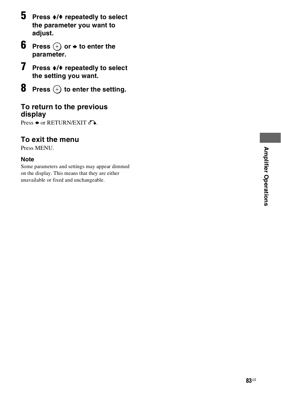 Sony STR-DN1000 User Manual | Page 83 / 136