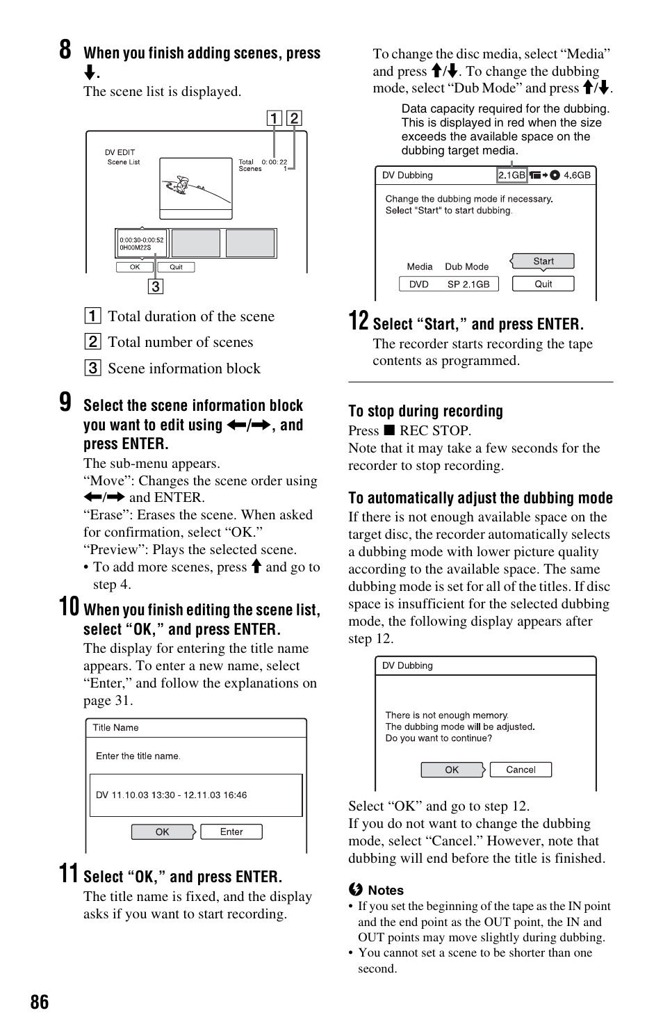 Sony RDR-HXD562 User Manual | Page 86 / 120