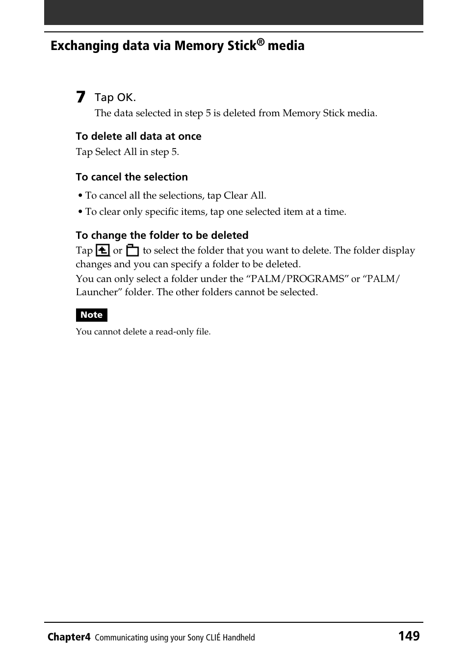 Media | Sony PEG-T415 User Manual | Page 149 / 223