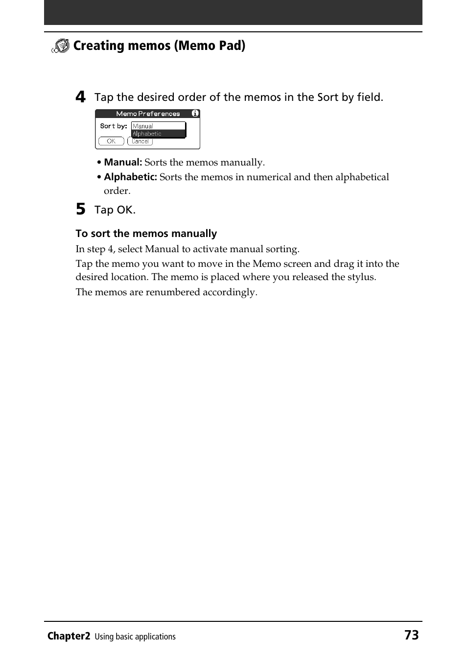 Sony PEG-T415 User Manual | Page 73 / 223
