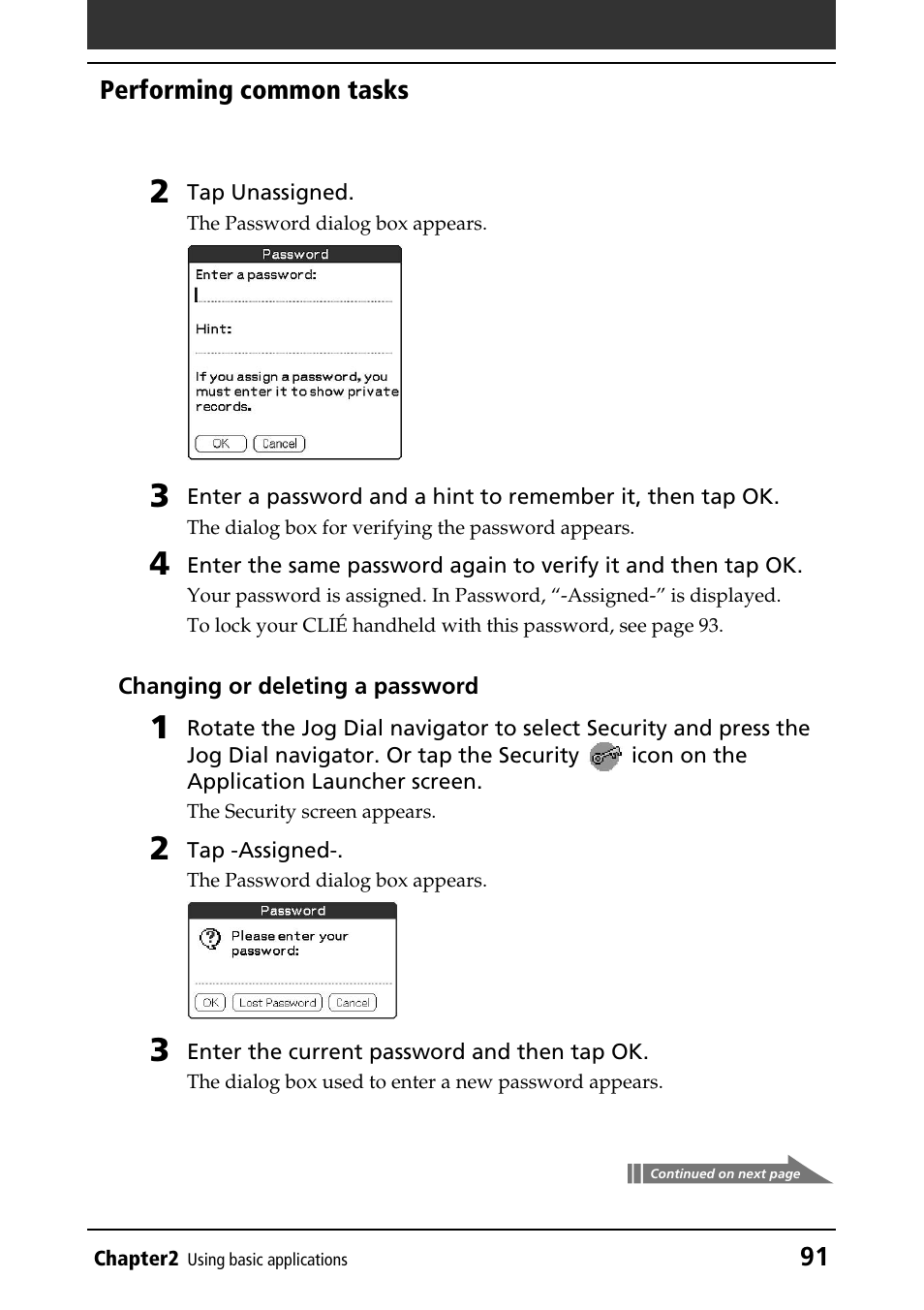 Sony PEG-T415 User Manual | Page 91 / 223