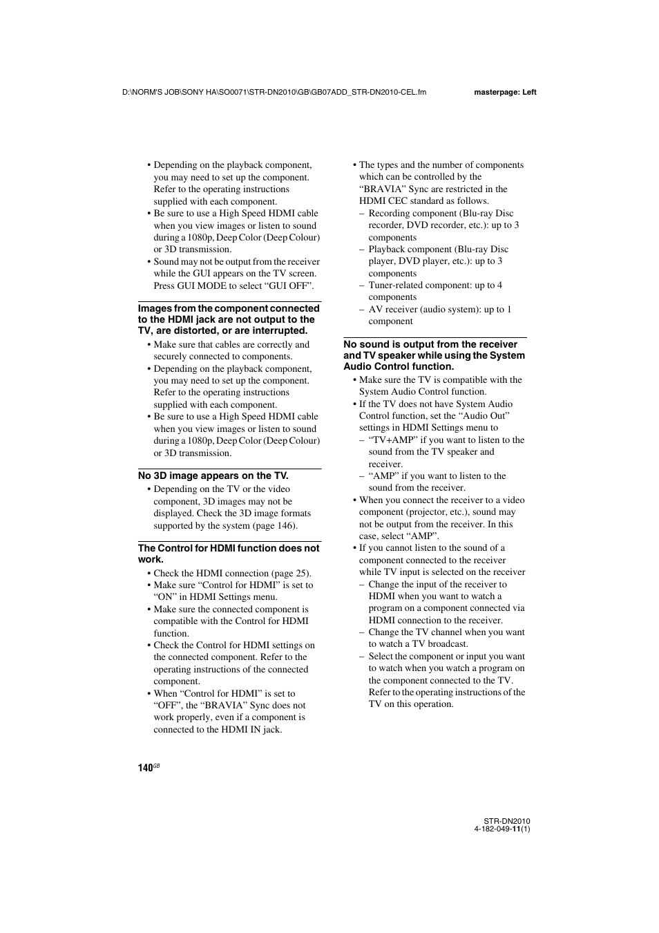 Sony STR-DN2010 User Manual | Page 140 / 152