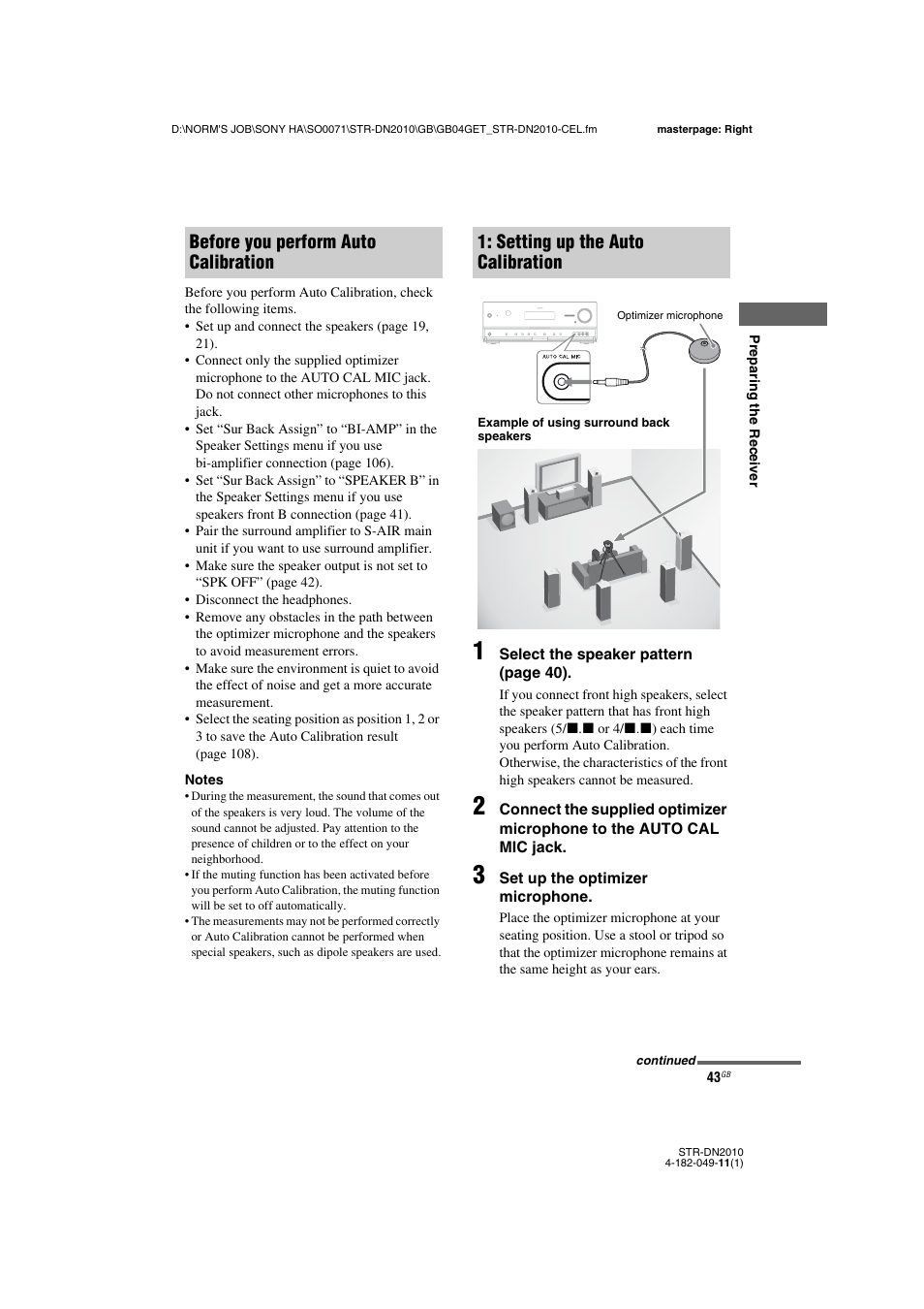 Sony STR-DN2010 User Manual | Page 43 / 152
