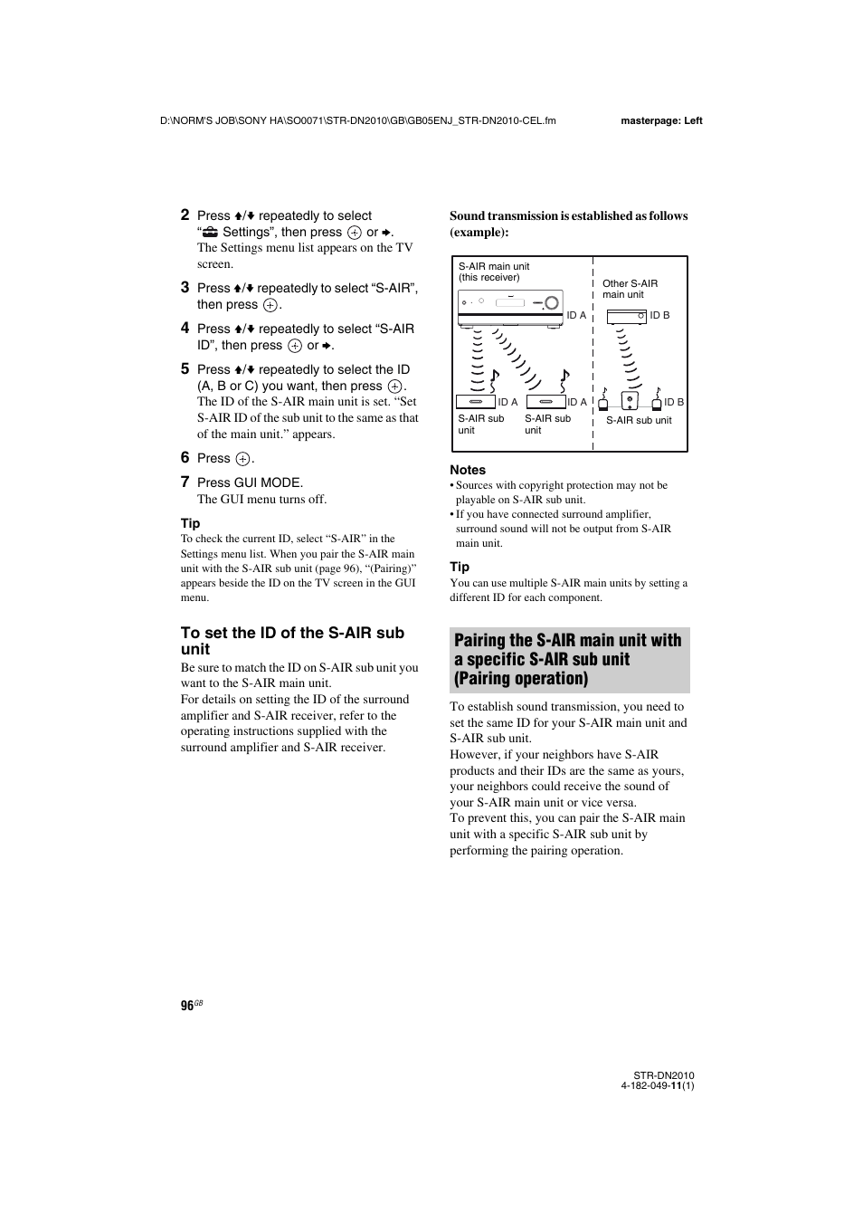 Sony STR-DN2010 User Manual | Page 96 / 152