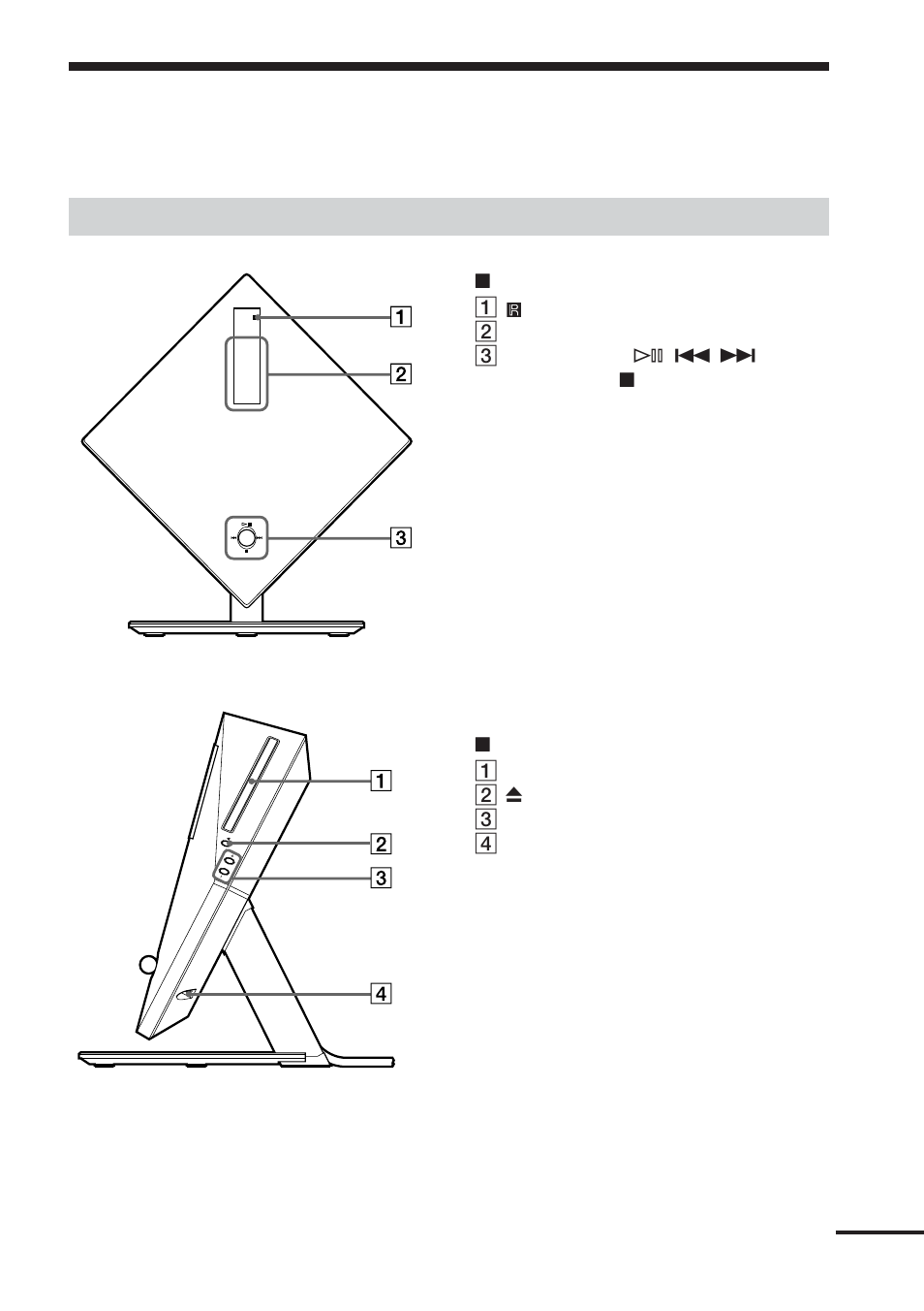Index to parts and controls | Sony DAV-DS1000 User Manual | Page 11 / 88