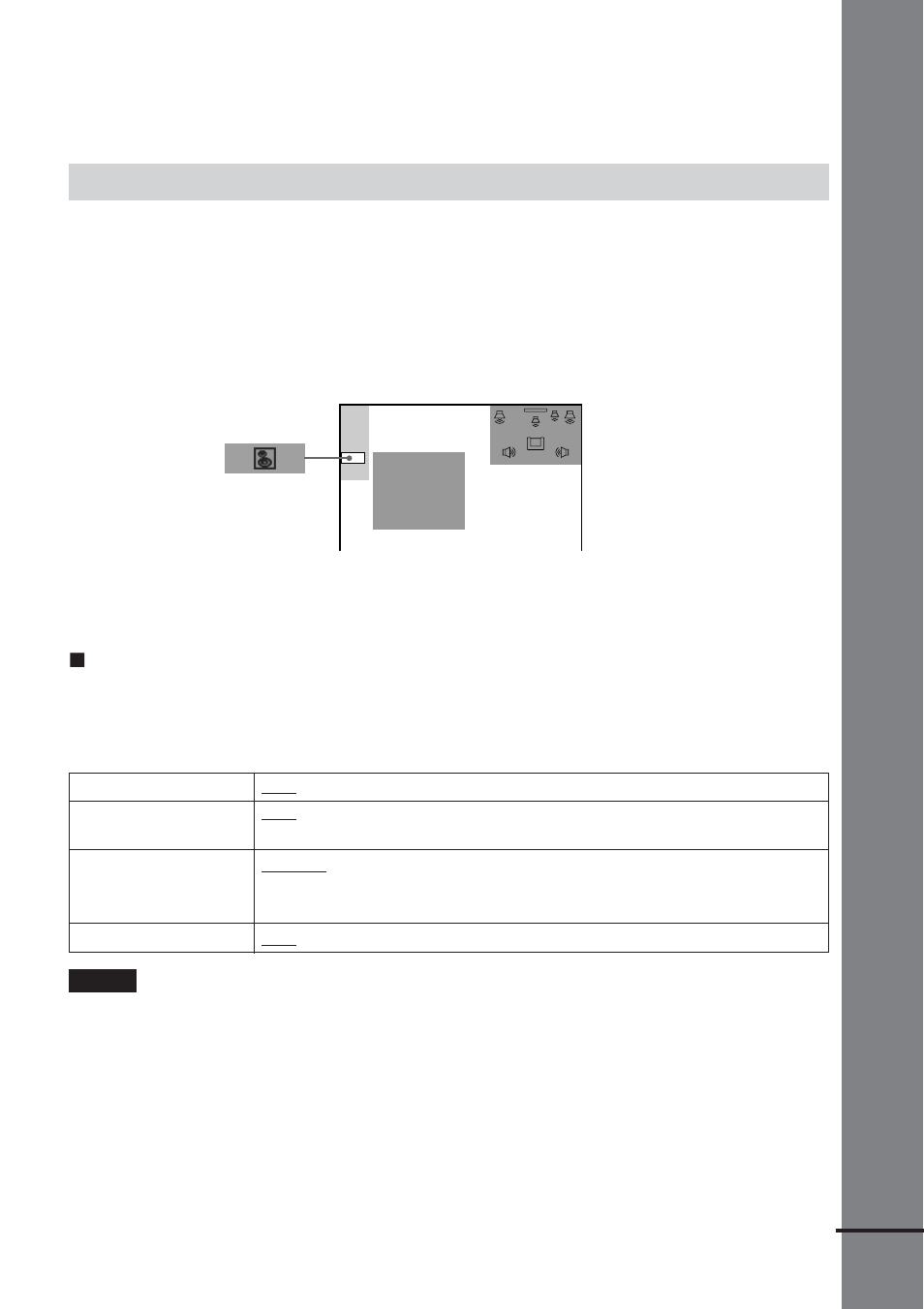 Getting star ted, Specifying the speaker parameters | Sony DAV-DS1000 User Manual | Page 31 / 88