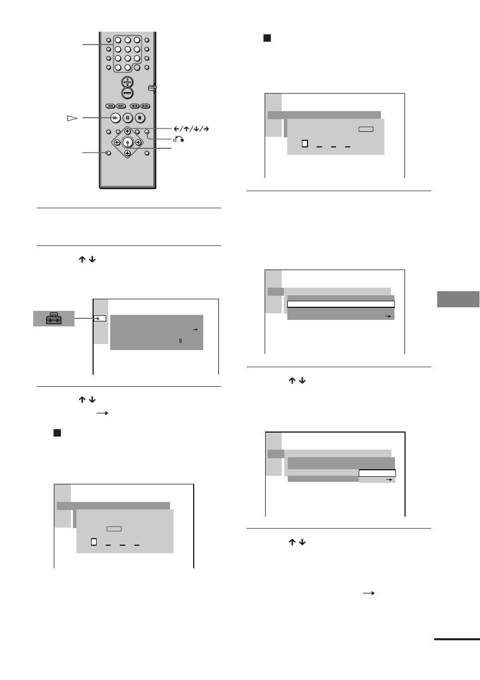 Using v arious additional functions | Sony DAV-DS1000 User Manual | Page 61 / 88