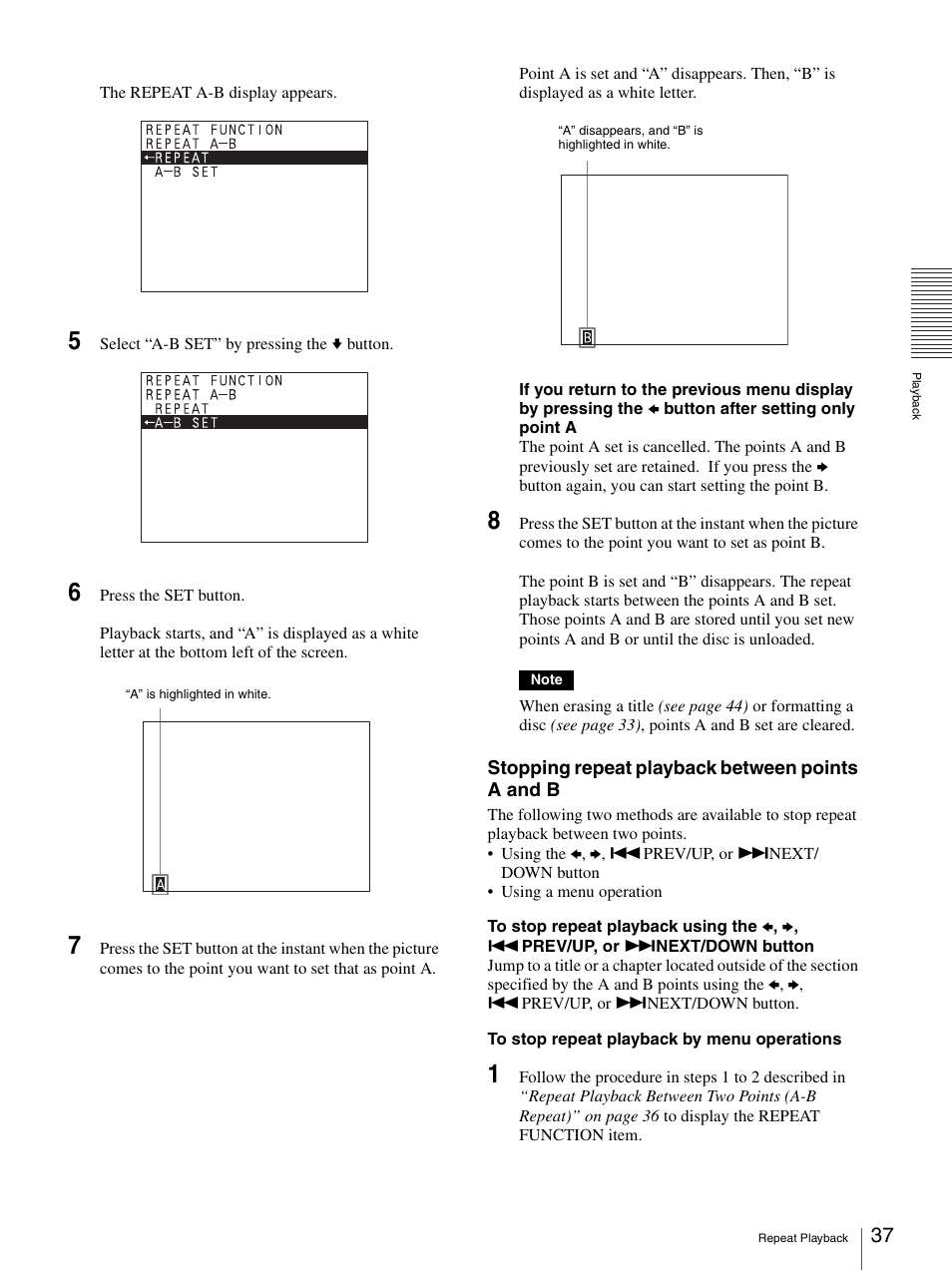 Sony DVO-1000MD User Manual | Page 37 / 62