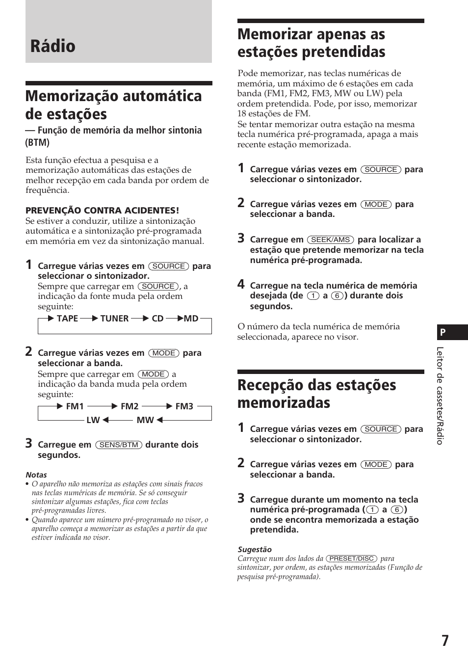 Rádio | Sony XR-C5080R User Manual | Page 69 / 84