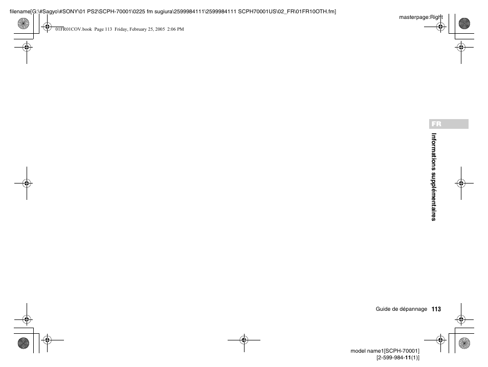 Sony NOT SCPH-70001 User Manual | Page 113 / 172