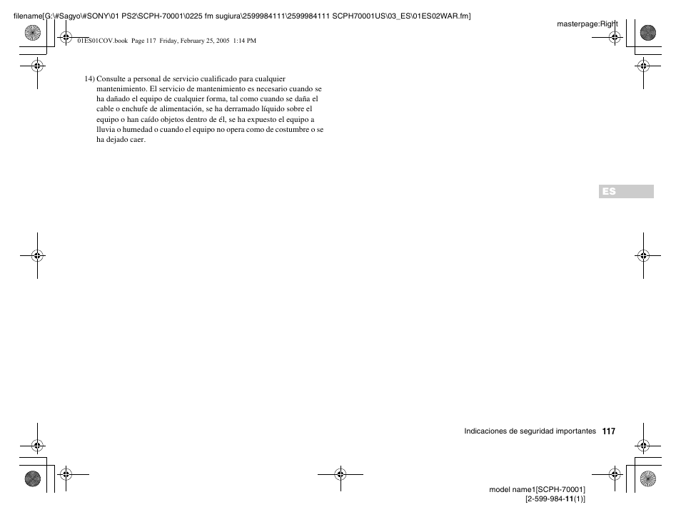 Sony NOT SCPH-70001 User Manual | Page 117 / 172