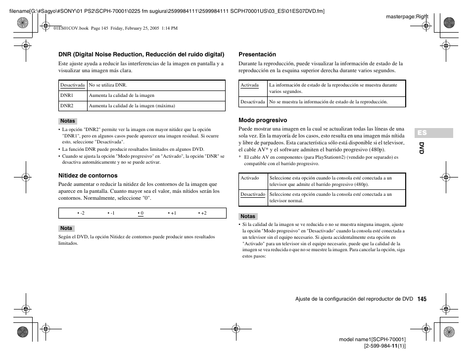 Sony NOT SCPH-70001 User Manual | Page 145 / 172