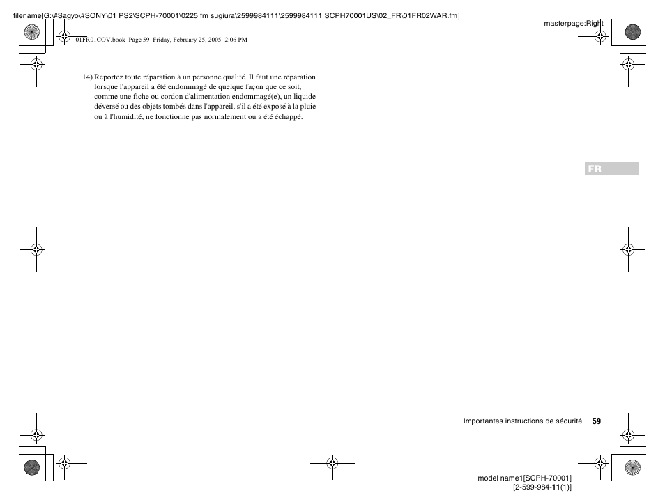 Sony NOT SCPH-70001 User Manual | Page 59 / 172