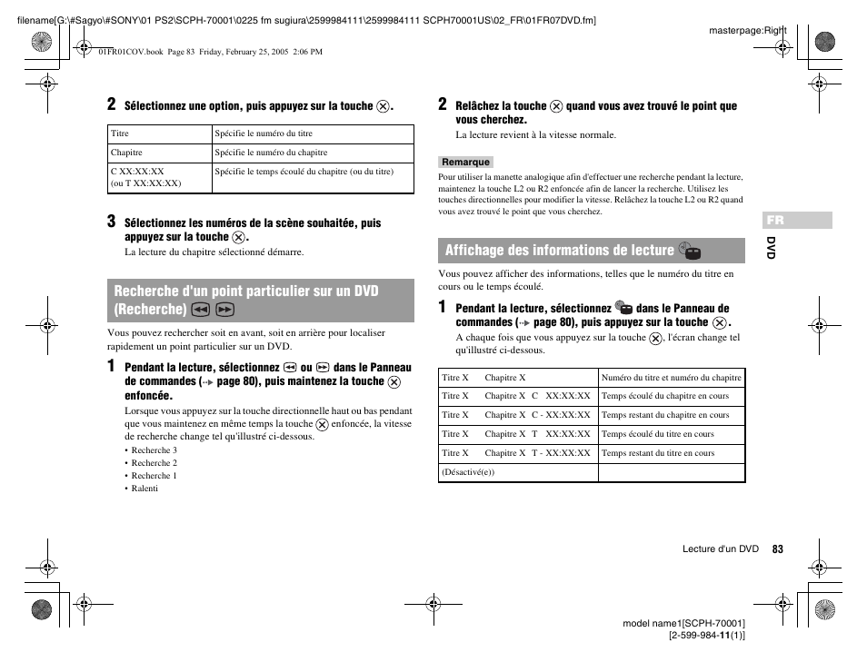Sony NOT SCPH-70001 User Manual | Page 83 / 172