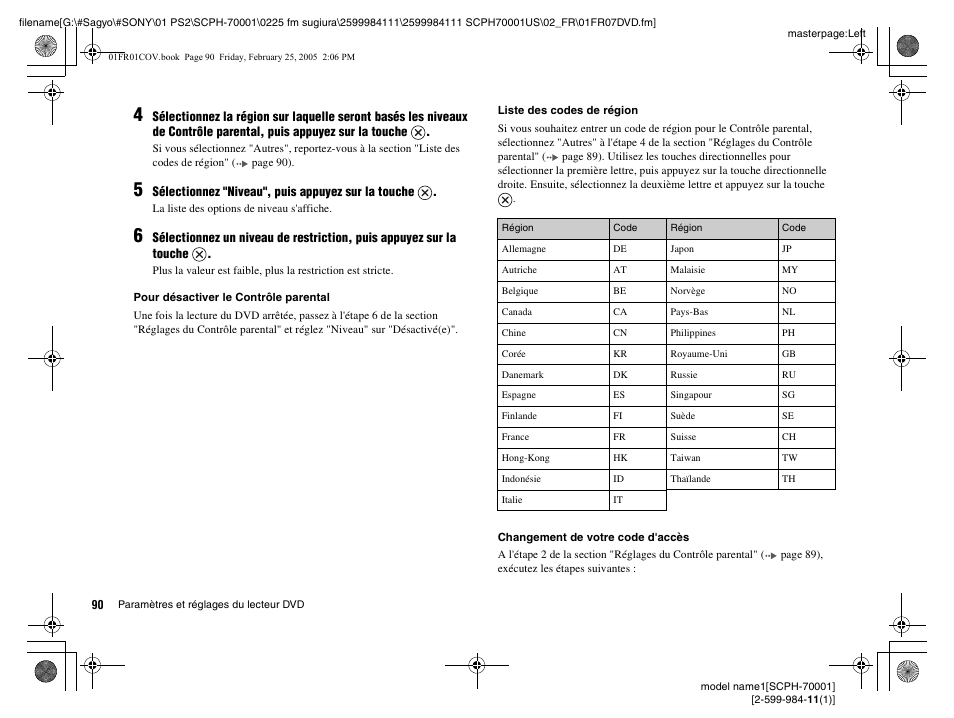 Sony NOT SCPH-70001 User Manual | Page 90 / 172