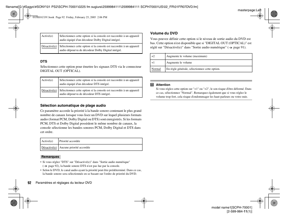 Sony NOT SCPH-70001 User Manual | Page 92 / 172