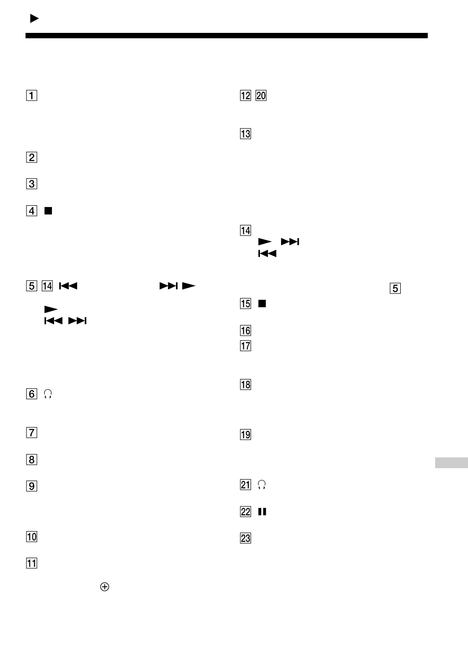ダイジェスト, Locating the controls, English | Sony D-EJ955 User Manual | Page 35 / 44