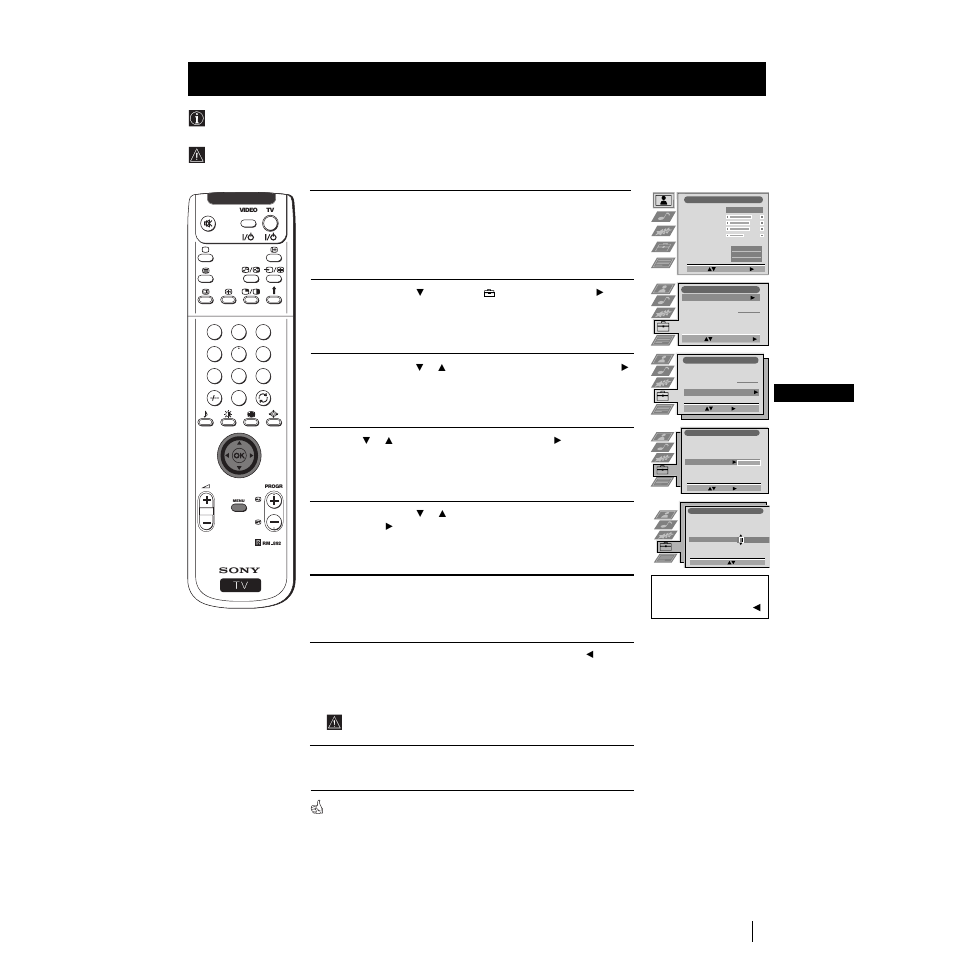 Inputting your personal id, 19 gb, Menu system | Sony KP-53PS1K User Manual | Page 18 / 187