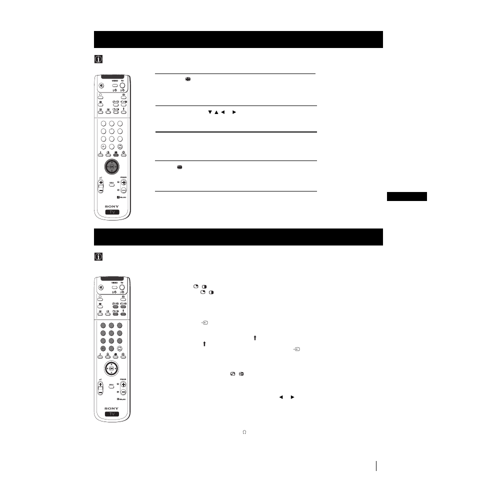 Using multi pip (picture in picture), Using pap (picture and picture), 23 gb | Menu system, Switching pap on and off, Selecting pap source, Swapping screens, Zooming the screens, Selecting the sound of the right screen | Sony KP-53PS1K User Manual | Page 22 / 187