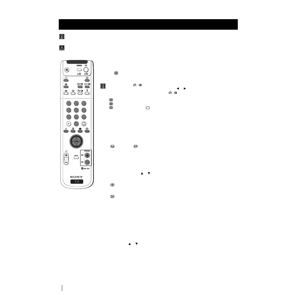 Teletext | Sony KP-53PS1K User Manual | Page 23 / 187