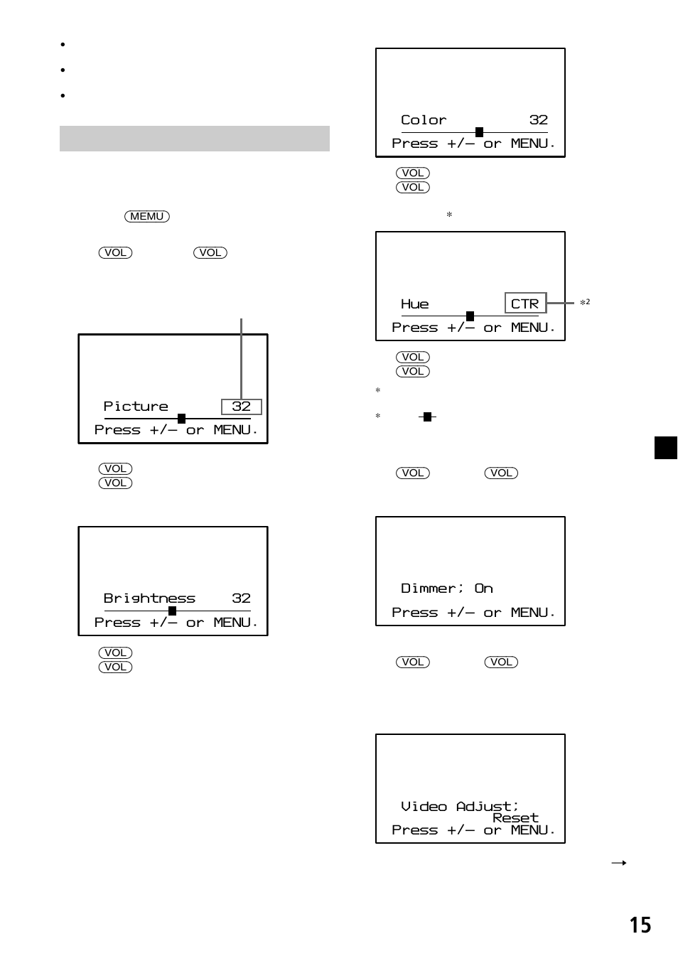 Sony XVM-R90D User Manual | Page 107 / 140