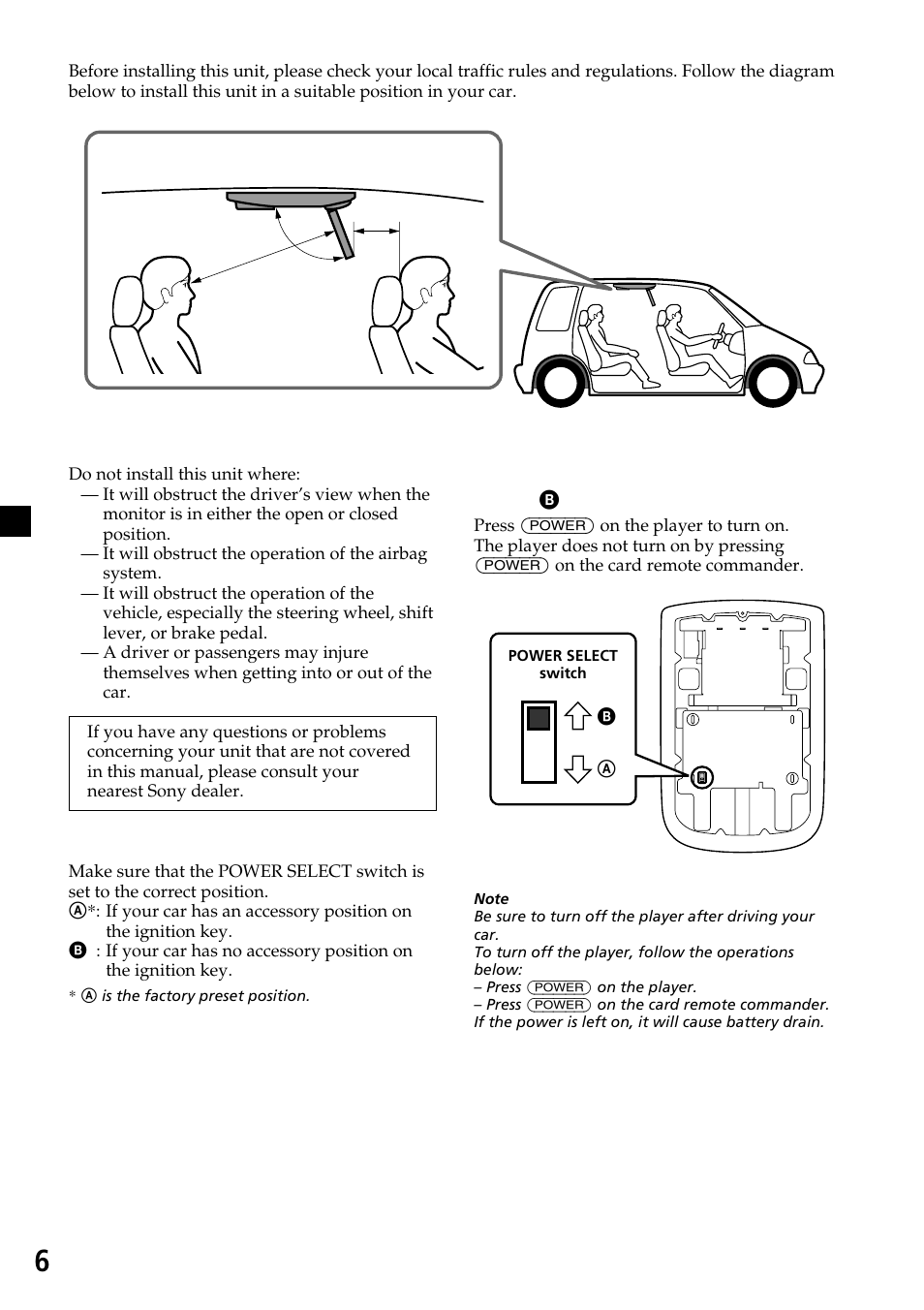 Sony XVM-R90D User Manual | Page 6 / 140