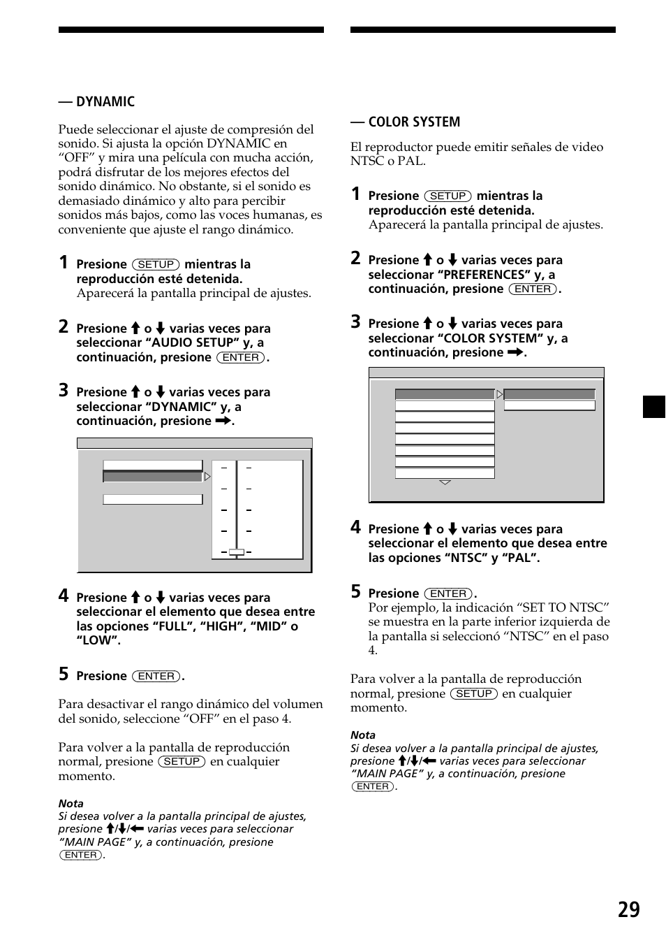 29 selección del ajuste de compresión del sonido | Sony XVM-R90D User Manual | Page 75 / 140