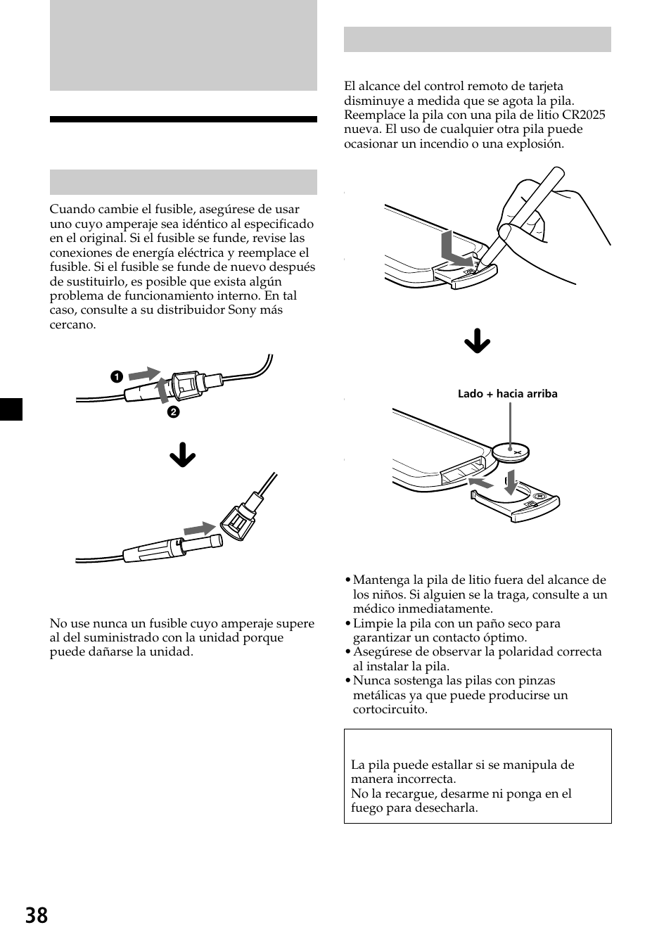 Información adicional, Mantenimiento | Sony XVM-R90D User Manual | Page 84 / 140