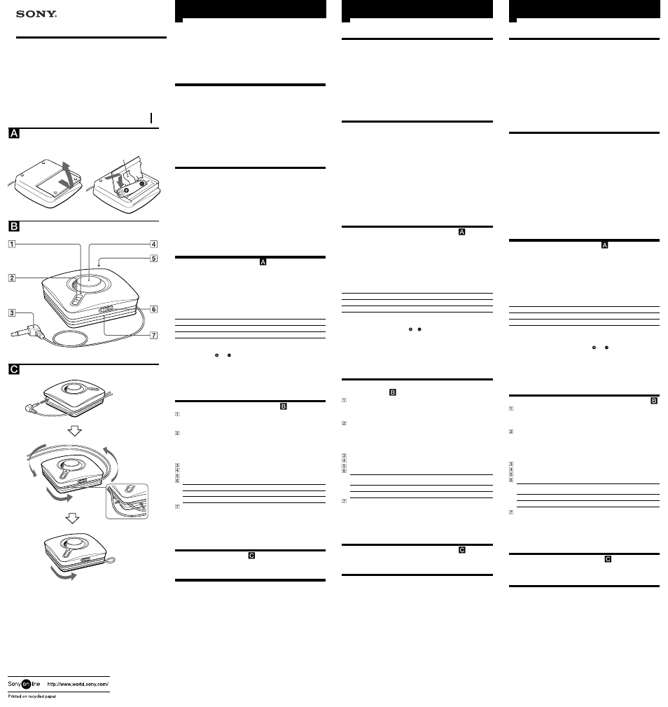 Sony ECM R300 User Manual | 2 pages