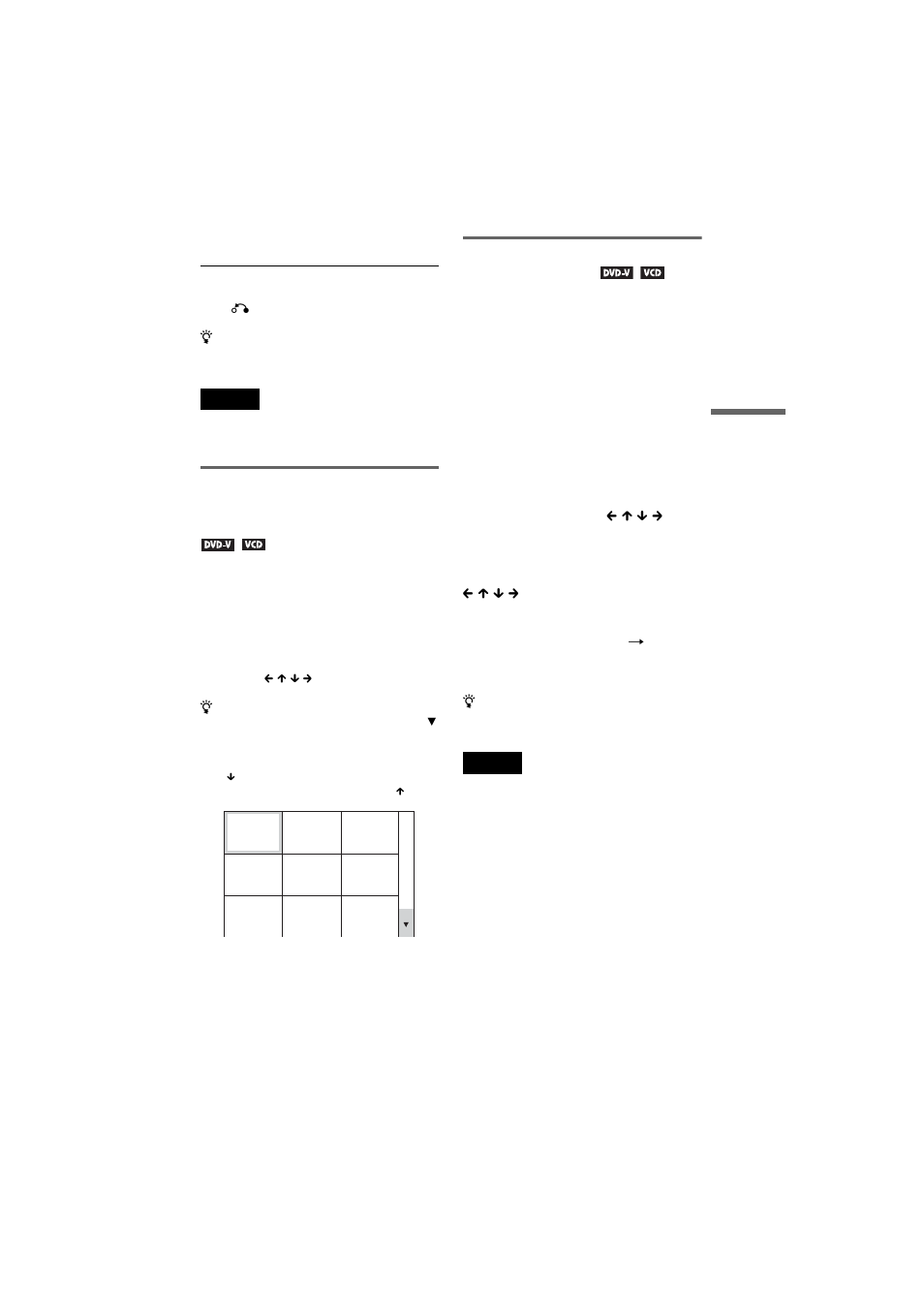 Setting and selecting a favorite scene (bookmark) | Sony DVP-CX875P User Manual | Page 65 / 104
