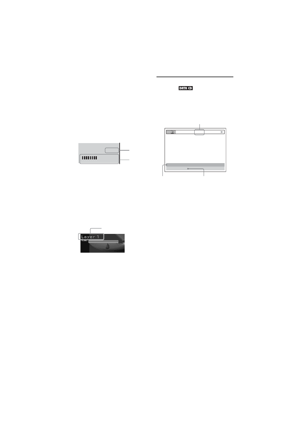 Checking the play information of data cd | Sony DVP-CX875P User Manual | Page 70 / 104