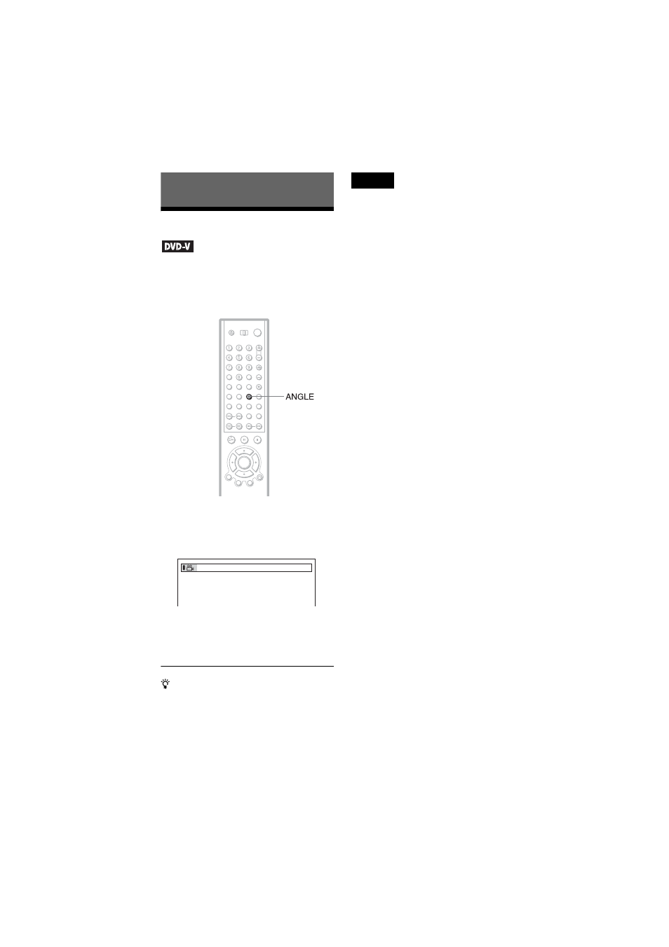 Enjoying movies, Changing the angles, E (74) | N (74 | Sony DVP-CX875P User Manual | Page 74 / 104
