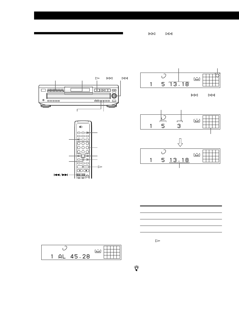 Skapa egna program (programmerad uppspelning), Spela cd-skivor 4, Skapa ett program på cd-spelaren 1 | Sony CDP-CE535 User Manual | Page 100 / 116