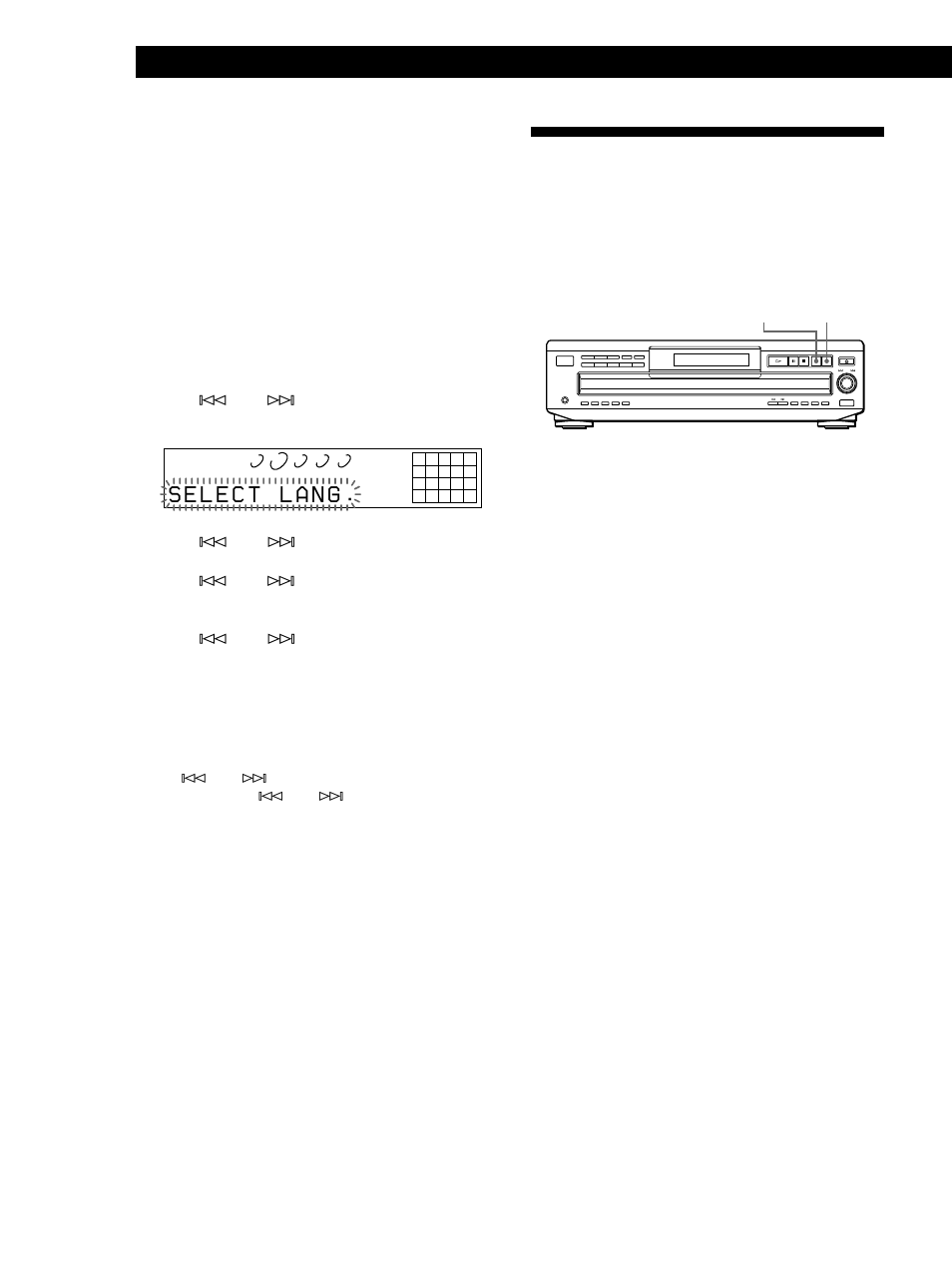 Replacing discs while playing a disc, Playing cds, Selecting the language of the cd text information | Sony CDP-CE535 User Manual | Page 12 / 116