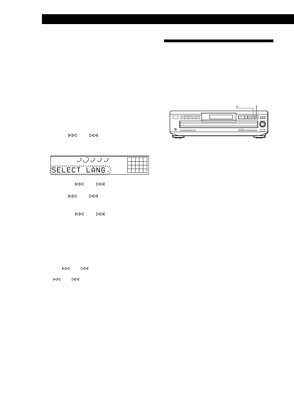 Lecture de disques compacts | Sony CDP-CE535 User Manual | Page 40 / 116