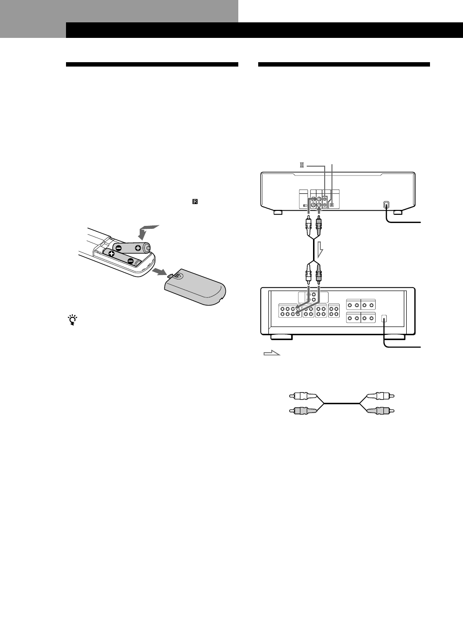 Packa upp, Ansluta systemet, Komma igång | Sätta i batterier i fjärrkontrollen, Översikt | Sony CDP-CE535 User Manual | Page 88 / 116