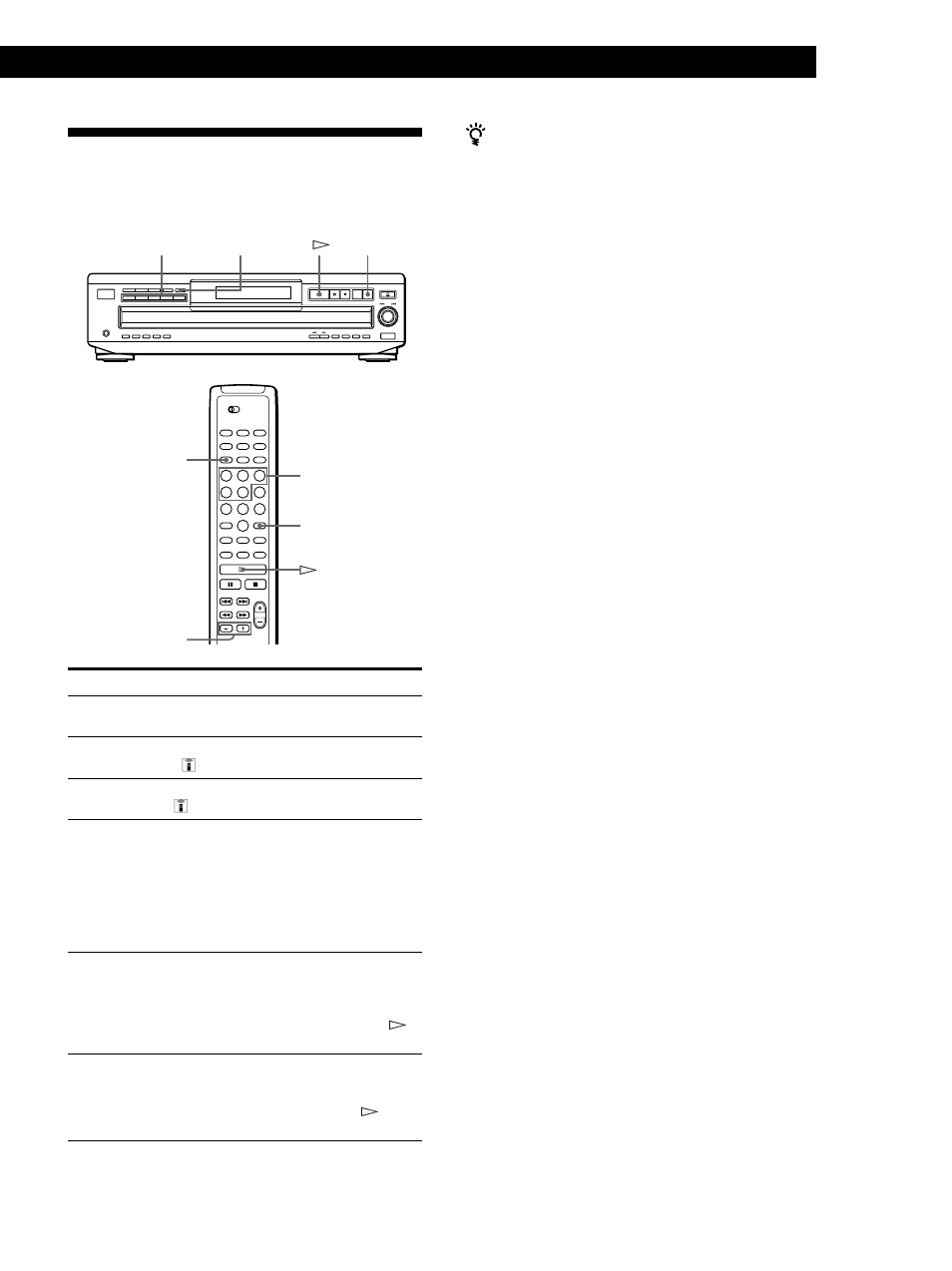 Hitta en bestämd cd-skiva, Spela cd-skivor | Sony CDP-CE535 User Manual | Page 97 / 116