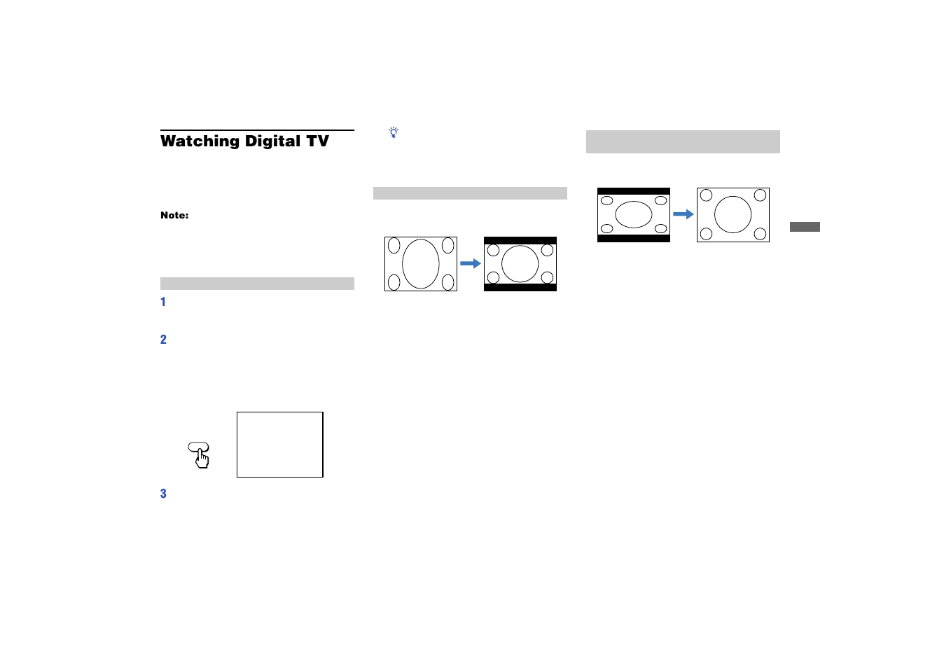 Watching digital tv | Sony KP 53HS10 User Manual | Page 31 / 66