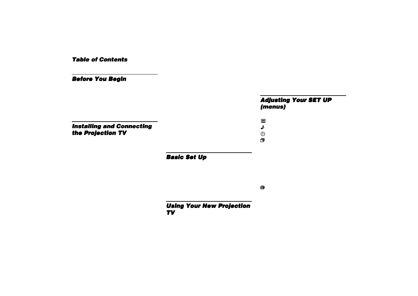 Sony KP 53HS10 User Manual | Page 4 / 66