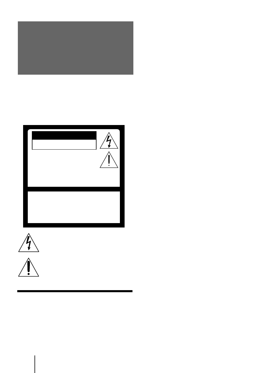 Manual de instrucciones, Advertencia, Caution | Attention, Precaucion | Sony KL-X9200U User Manual | Page 104 / 176