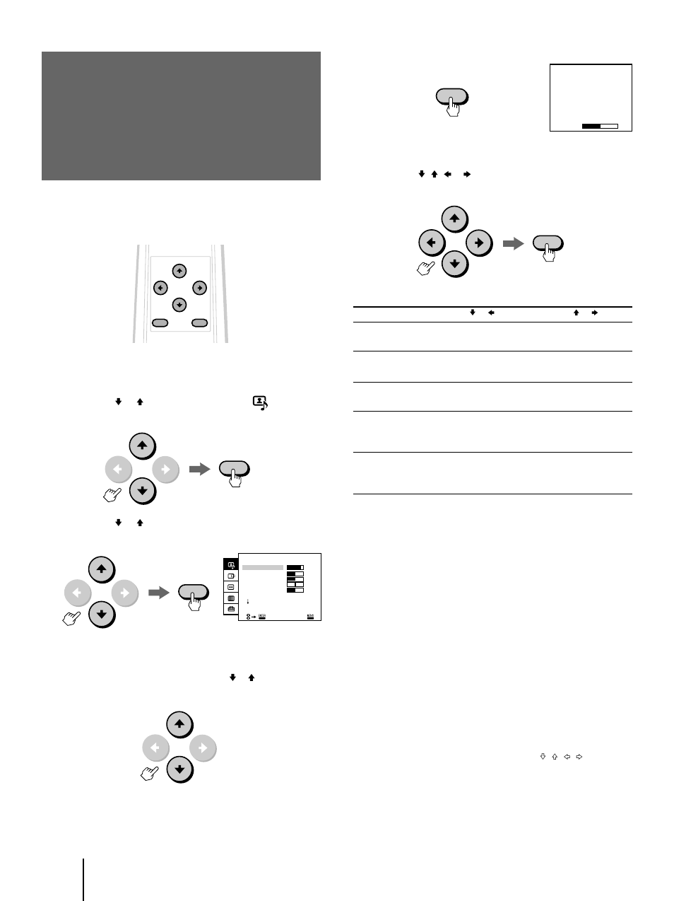 20 ajuste de la imagen, Memoria av, Ajuste de la imagen | Sony KL-X9200U User Manual | Page 122 / 176